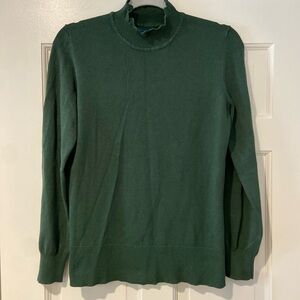 Select + Trend Green Mock Neck Sweater | Size M